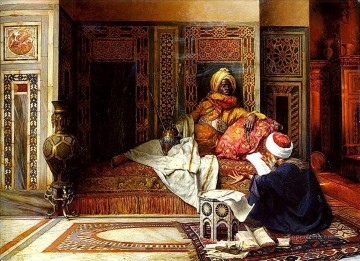 スーダンのニュース 1885 ルートヴィヒ・ドイチュ・オリエンタリズム Oil Paintings